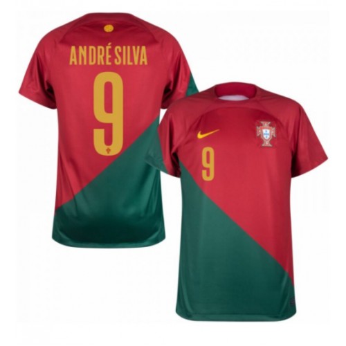 Pánský Fotbalový dres Portugalsko Andre Silva #9 MS 2022 Domácí Krátký Rukáv